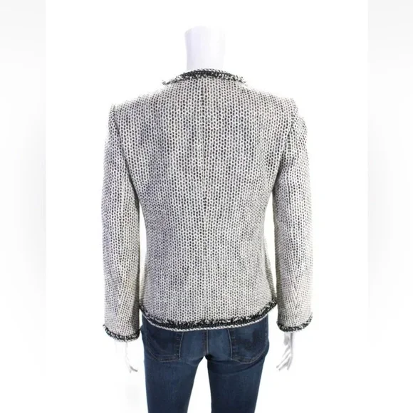 J.Crew chain detail tweed blazer jacket size 4